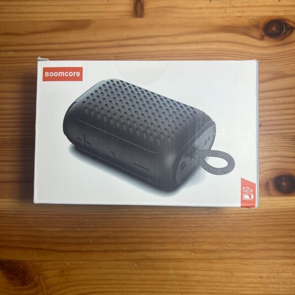 Boomcore Portable Bluetooth Speakers, 12H Playtime, Small Speaker with Punchy Ba